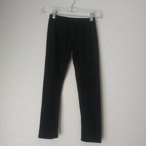 Shosho girl's size (10-12)  black fleece pants